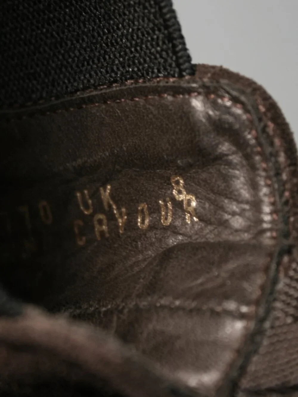 Cavour (8 UK) Men's (9 US) Chelsea Brown Suede Pull-on Ankle Vibram Boots Spain